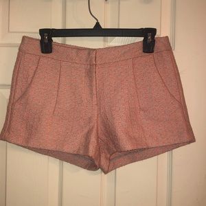 Peachy Tweed Shorts